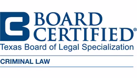 Texas Board Certified - Criminal Law